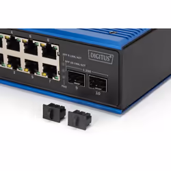 Digitus Switch industriale a 8+2 porte Gigabit Ethernet - Vista aggiuntiva 5
