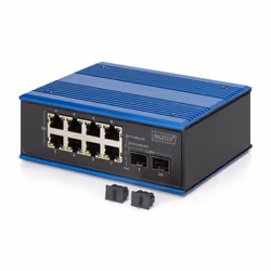 Digitus Switch industriale a 8+2 porte Gigabit Ethernet - Vista aggiuntiva 6