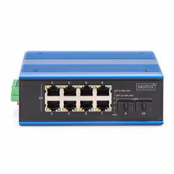Digitus Switch industriale a 8+2 porte Gigabit Ethernet - Vista aggiuntiva 7