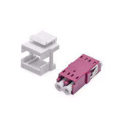 Digitus Accoppiamento LC/LC-Duplex fibra ottica, Multimode-OM4, modulo Keystone - Vista aggiuntiva 4