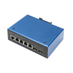 Digitus Switch industriale Gigabit Ethernet gestito L2 a 4+2 porte
