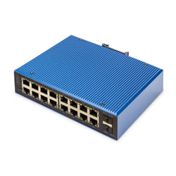 Digitus Switch industriale 16+2 porte L2 gestite Gigabit Ethernet PoE