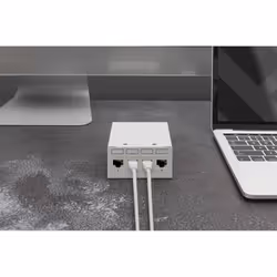 Digitus Modulo Keystone CAT 6A, schermato con supporto dei cavi intelligente - 4 pezzi - Vista aggiuntiva 5