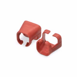 Digitus Clip colorate per cavi patch - rosso