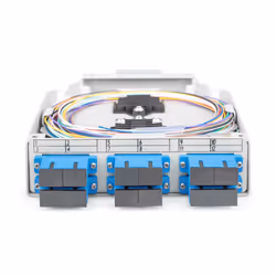 Digitus Scatola per guida top-hat in fibra ottica, OS2, equipaggiata, con adattatore SC e pigtail - Vista aggiuntiva 2