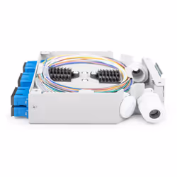 Digitus Scatola per guida top-hat in fibra ottica, OS2, equipaggiata, con adattatore SC e pigtail - Vista aggiuntiva 3