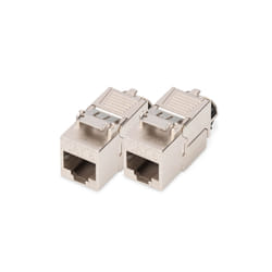 Digitus Modulo Keystone CAT 8.I, schermato, attacco di montaggio senza attrezzi - 2 pezzi