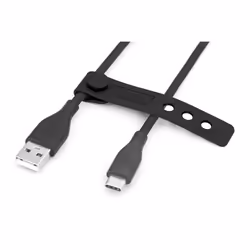 Digitus Cavo di collegamento USB-C in silicone, 1 m, nero - Vista aggiuntiva 5