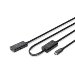 Digitus Cavo di prolunga attivo USB 3.2 Gen1 5G, USB-C - USB-C, 10 m