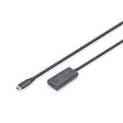 Digitus Cavo di prolunga attivo USB 3.2 Gen1 5G, USB-C - USB-A, 5 m