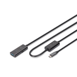 Digitus Cavo di prolunga attivo USB 3.2 Gen1 5G, USB-C - USB-A, 10 m