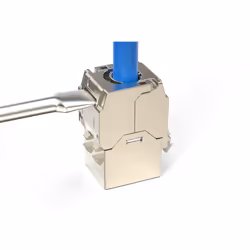 Digitus Modulo keystone corpo compatto CAT 6A, schermato, connessione di montaggio senza attrezzi