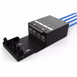 Digitus DN-93708-4 scatola di derivazione di rete Nero