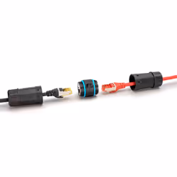 Digitus Collegamento esterno CAT 6A, classe di protezione IP68, collegamento da RJ45 a RJ45 - Vista aggiuntiva 4