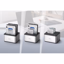 Digitus USB 3.0 dual SATA HDD docking station 2,5"/ 3,5 - Vista aggiuntiva 3