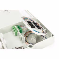 Digitus Alloggiamento per connessione FTTH/FTTB, assemblato, OS2, 12 fibre, LC/APC - Vista aggiuntiva 8