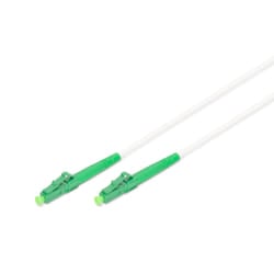 Digitus Cavo patch blindato in fibra ottica, simplex, monomodale, LC/APC - LC/APC, 20 m