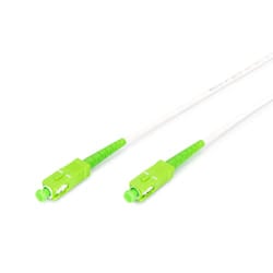Digitus Cavo patch armato in fibra ottica, simplex, monomodale, SC/APC - SC/APC, 20 m
