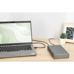 Digitus Contenitore per unità disco USB 3.0, 3,5", SATA, 16TB, alluminio