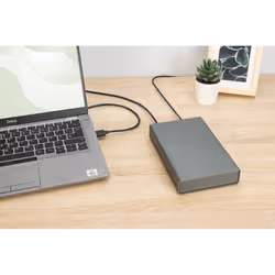 Digitus Contenitore per unità disco USB 3.0, 3,5", SATA, 16TB, alluminio - Vista aggiuntiva 3