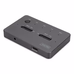 Digitus Stazione di clonazione NVMe Contenitore per SSD NVMe M.2 USB3.1 Gen2 Type-C - Vista aggiuntiva 4