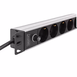 Digitus DN-95437 unità di distribuzione dell'energia (PDU) 9 presa(e) AC 1U Nero, Argento - Vista aggiuntiva 3