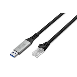 Digitus USB 3.2 Gen1 - Cavo Ethernet RJ45, 1Gbit/s, 2m