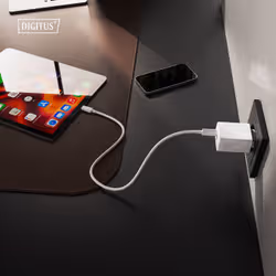 Digitus Caricatore USB GaN 30W, 1x USB-C, 1x USB-A - Vista aggiuntiva 2