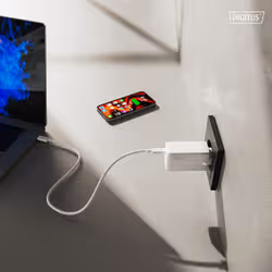 Digitus Caricatore USB GaN 67W, 2x USB-C, 1x USB-A - Vista aggiuntiva 2
