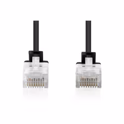Digitus Cavo patch CAT 6 U-UTP Slim, 3 m, blu - Vista aggiuntiva 3