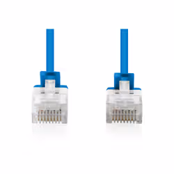 Digitus Cavo patch CAT 6 U-UTP Slim, 3 m, nero - Vista aggiuntiva 4