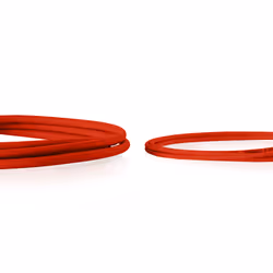 Digitus Cavo patch CAT 6 U-UTP Slim, 3 m, rosso - Vista aggiuntiva 2