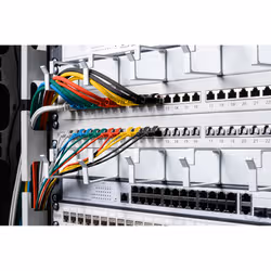 Digitus Cavo patch CAT 6 U-UTP Slim, 0,3 m, rosso, 10 pezzi - Vista aggiuntiva 3