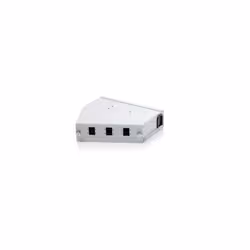 Digitus Distributore di giunzioni su guida DIN per fibre ottiche, angolare, 6 SC SX/LC DX, grigio - Vista aggiuntiva 3