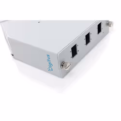 Digitus Distributore di giunzioni su guida DIN per fibre ottiche, angolare, 6 SC SX/LC DX, grigio - Vista aggiuntiva 4