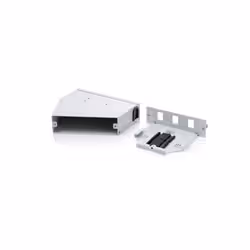 Digitus Distributore di giunzioni su guida DIN per fibre ottiche, angolare, 6 SC SX/LC DX, grigio - Vista aggiuntiva 5