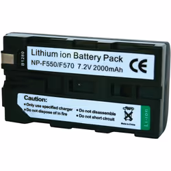 Conrad 250467, 2000 mAh, 7,2 V, Ioni di Litio