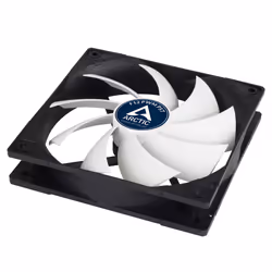 ARCTIC F12 PWM PST Case per computer Ventilatore 12 cm Nero, Bianco - Vista aggiuntiva 4