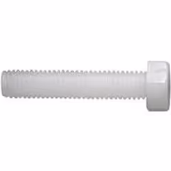 Toolcraft 830271, Vite, Plastica, M6, Bianco, 20 mm, 10 pz