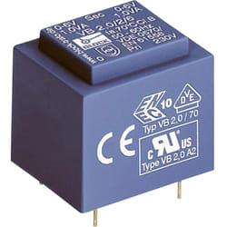 Block - vb 2,8/1/9 Trasformatore per pcb 1 x 230 v 1 x 9 v/ac 2.80 va 311 mA