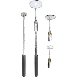 Toolcraft - 816419 Kit specchio da ispezione 5 parti incl. Illuminazione led