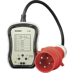 Voltcraft - ST-16B Tester presa di corrente Ottico