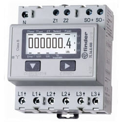 7E.56.8.400.0010 Contatore corrente trifase digitale 1500 a Approvazione mid: Sì 1 pz. - Finder