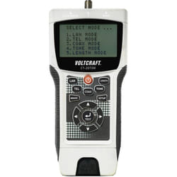 Voltcraft - Tester cavi CT-20TDR CT-20TDR Adatto per cavi schermati/non schermati, CAT3, CAT4, CAT5, CAT5E, CAT6, coassia