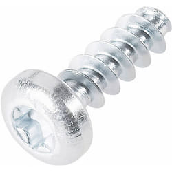Toolcraft - 88200-2.5 Vite autofilettante per plastica 2.5 mm 8 mm Impronta t Acciaio zincato 100 pz.
