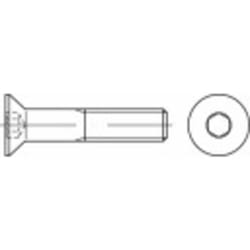 Toolcraft - 401642 Viti svasate M4 30 mm Interno Esagonale din 7991 Acciaio inox 100 pz.