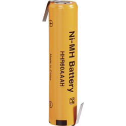 Panasonic AAA HT 550 LF-Z Batteria ricaricabile speciale Ministilo (AAA) linguette a saldare a Z NiMH 1.2 V 500 mAh