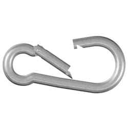 Dörner+helmer - Moschettone con gancio ø 4 mm zincatura galvanica 4815034 40 mm 20 pz.