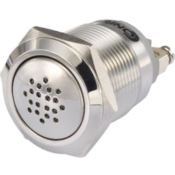 Conrad - tru components 1231432 Buzzer Pressione acustica: 85 dB Tensione: 12 v/dc tono continuo 1 pz.