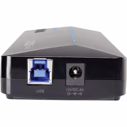 Renkforce RF-3806034 hub di interfaccia USB 3.2 Gen 1 (3.1 Gen 1) Type-B 5000 Mbit/s Nero - Vista aggiuntiva 5
